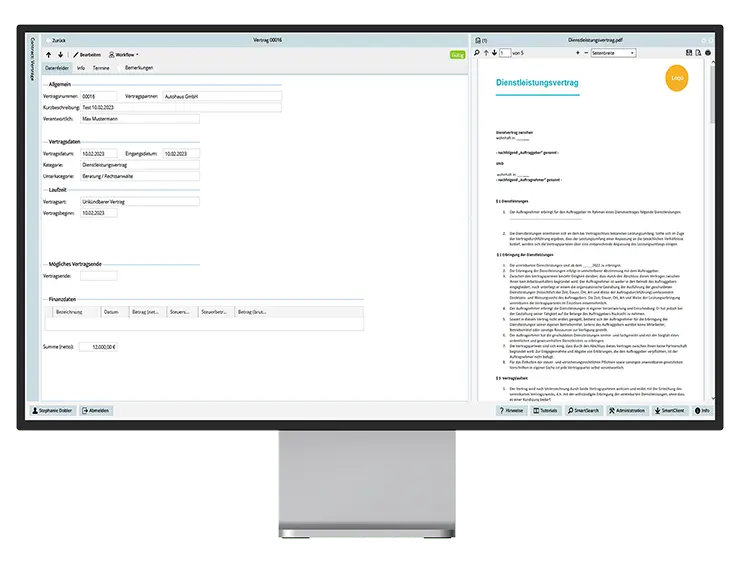 Scopevisio Documents - Contract