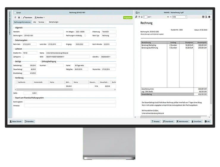 Scopevisio Documents - Inovice